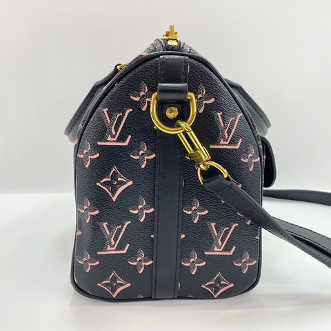 LOUIS VUITTON Speedy Bandoulire 25 Handbag black WS30419