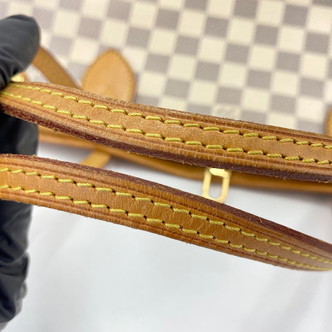 LOUIS VUITTON Neverfull PM Tote Bag white WS30420
