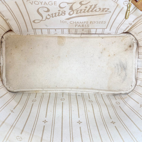 LOUIS VUITTON Neverfull PM Tote Bag white WS30420