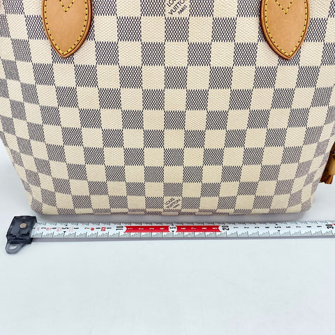 LOUIS VUITTON Neverfull PM Tote Bag white WS30420