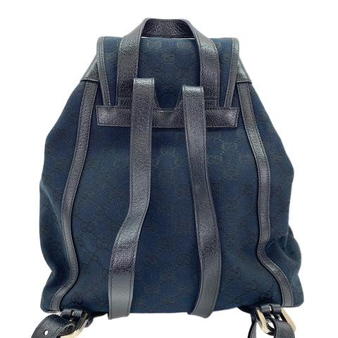 GUCCI Backpack  Daypack Navy WS30422