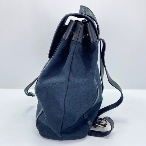 GUCCI Backpack  Daypack Navy WS30422