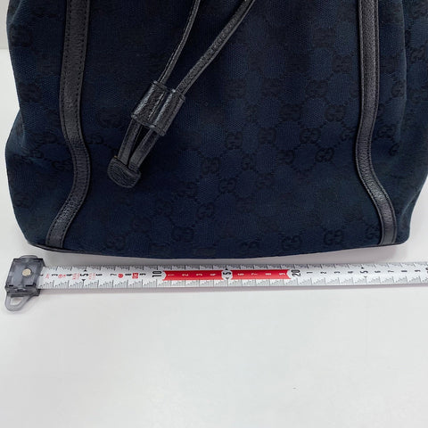 GUCCI Backpack  Daypack Navy WS30422