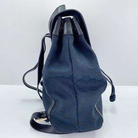 GUCCI Backpack  Daypack Navy WS30422