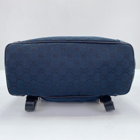 GUCCI Backpack  Daypack Navy WS30422
