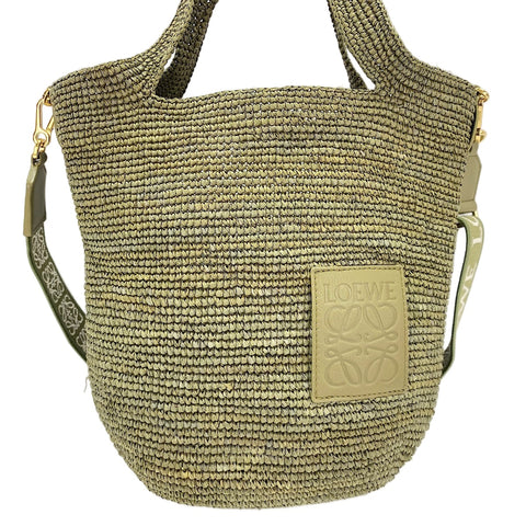 LOEWE Slit bag (2-way) Handbag green WS30424