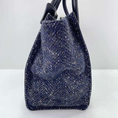 CELINE Luggage mini Handbag Navy WS30430