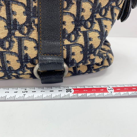 Christian Dior Trotter Tote Bag Navy WS30431