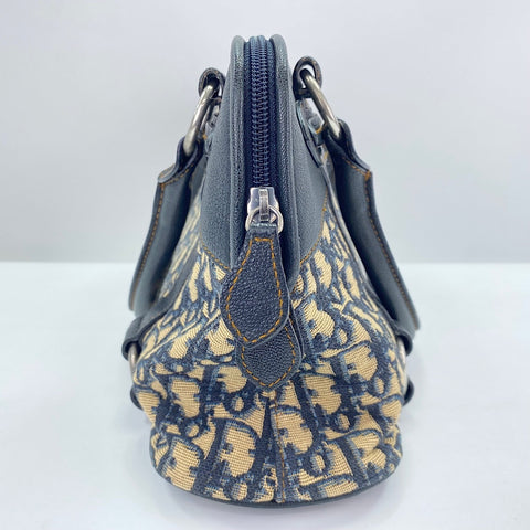 Christian Dior Trotter Tote Bag Navy WS30431