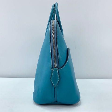 HERMES Bolide 192330 Handbag blue WS30434