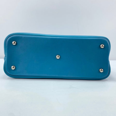 HERMES Bolide 192330 Handbag blue WS30434