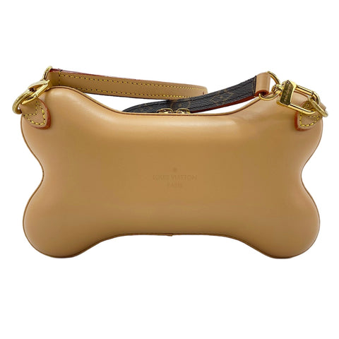 LOUIS VUITTON Bone Wearable Wallet Shoulder Bag Brown WS30435