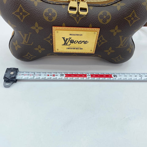LOUIS VUITTON Bone Wearable Wallet Shoulder Bag Brown WS30435