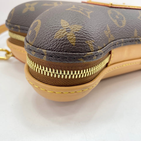 LOUIS VUITTON Bone Wearable Wallet Shoulder Bag Brown WS30435
