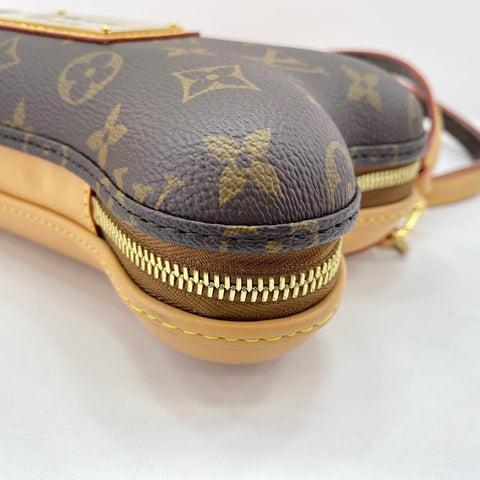LOUIS VUITTON Bone Wearable Wallet Shoulder Bag Brown WS30435