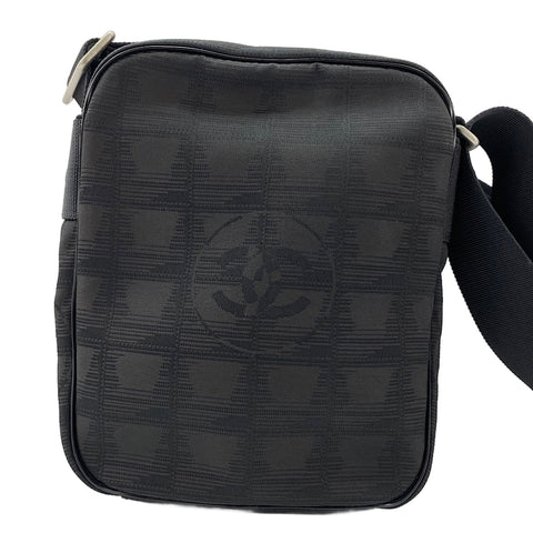 CHANEL New Travel Line Shoulder Bag black WS30436
