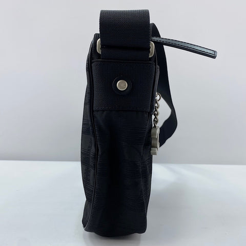 CHANEL New Travel Line Shoulder Bag black WS30436
