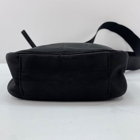 CHANEL New Travel Line Shoulder Bag black WS30436