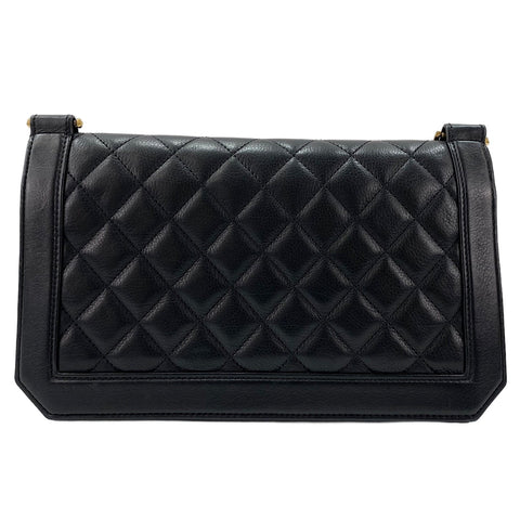 CHANEL Matelass 25 Shoulder Bag black WS30438