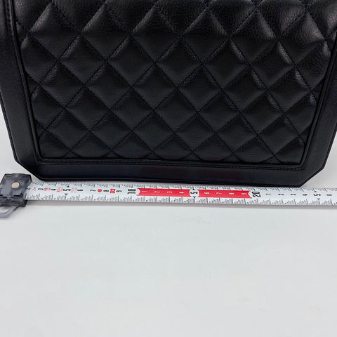 CHANEL Matelass 25 Shoulder Bag black WS30438