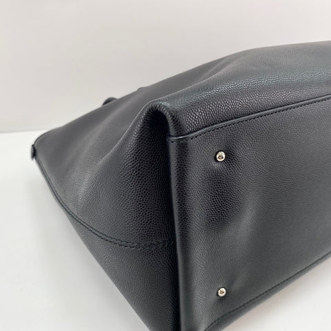 Salvatore Ferragamo Gancini Tote Bag black WS30440
