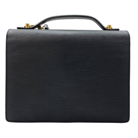 LOUIS VUITTON Monceau Handbag black WS30442