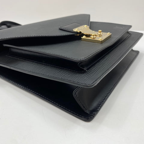 LOUIS VUITTON Monceau Handbag black WS30442
