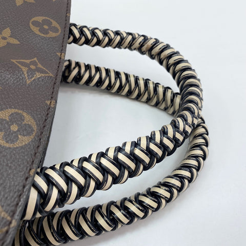 LOUIS VUITTON Montaigne MM Handbag Brown WS30443