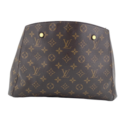 LOUIS VUITTON Montaigne MM Handbag Brown WS30443