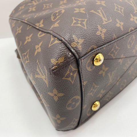 LOUIS VUITTON Montaigne MM Handbag Brown WS30443