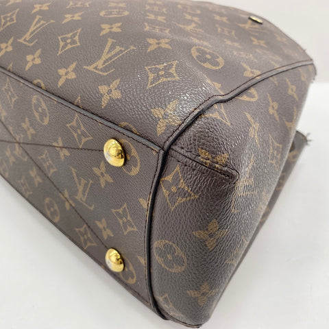 LOUIS VUITTON Montaigne MM Handbag Brown WS30443