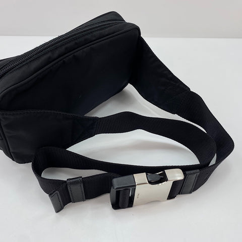 PRADA Linenylon Waist bag black WS30445