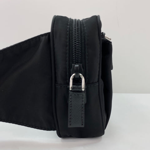 PRADA Linenylon Waist bag black WS30445