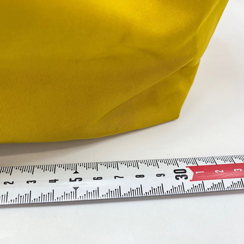 PRADA Tessuto nylon triangular logo Shoulder Bag yellow WS30446