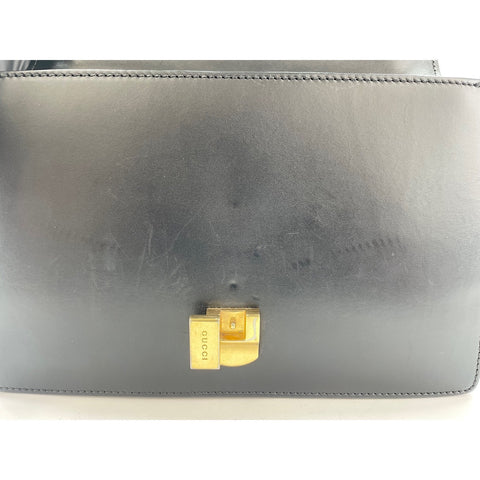 GUCCI Sherry Line Shoulder Bag black WS30450