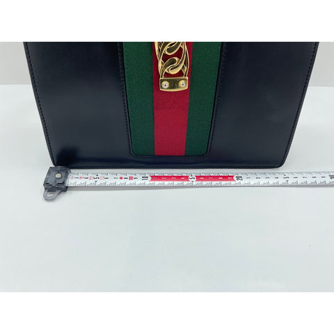 GUCCI Sherry Line Shoulder Bag black WS30450