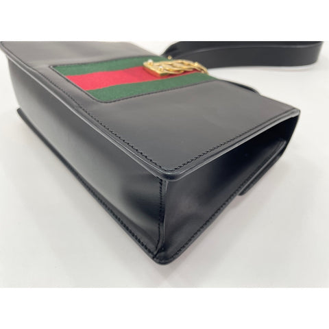 GUCCI Sherry Line Shoulder Bag black WS30450