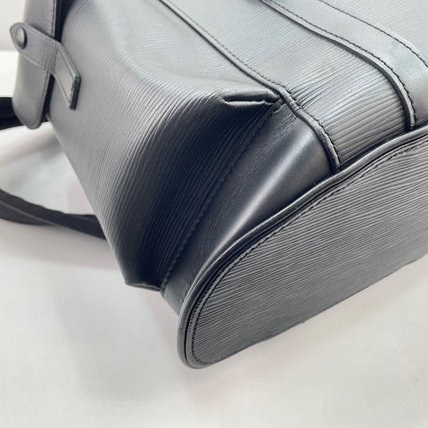 LOUIS VUITTON Christopher MM Backpack  Daypack black WS30451