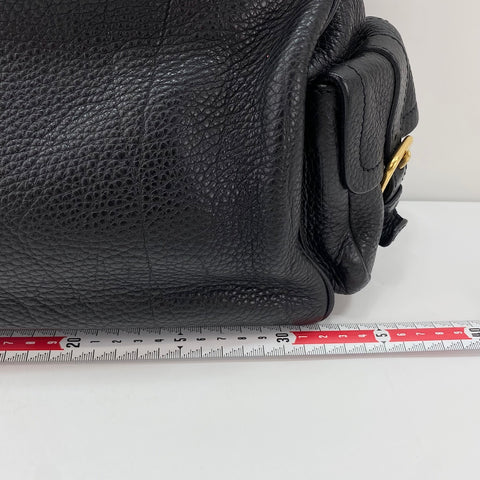 PRADA Vitello Daino Tote Bag black WS30452