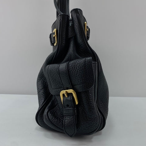 PRADA Vitello Daino Tote Bag black WS30452