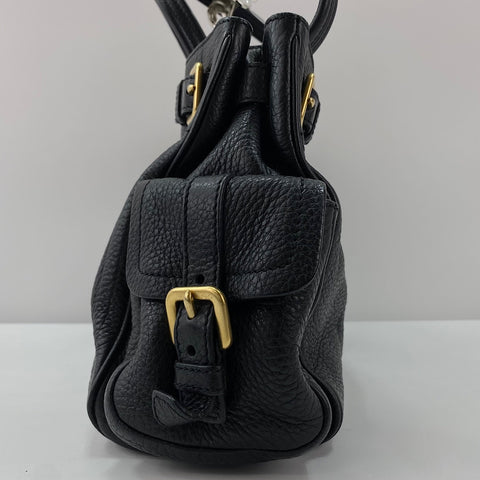 PRADA Vitello Daino Tote Bag black WS30452