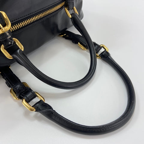 PRADA Boston bag black WS30454