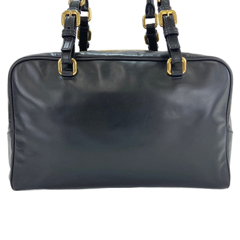 PRADA Boston bag black WS30454