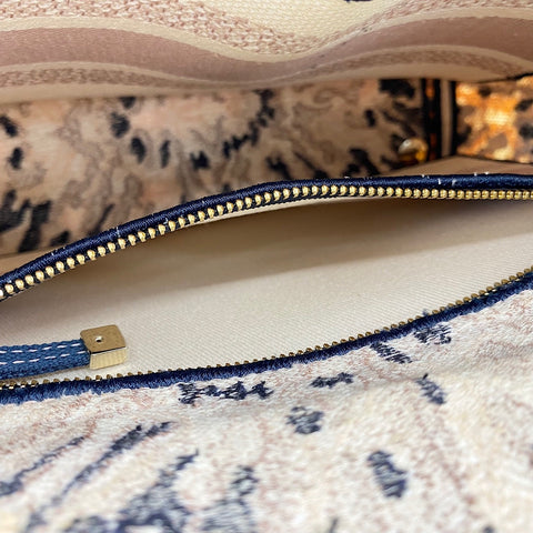 Christian Dior Lady D Light Medium 2WAY Handbag pink WS30455