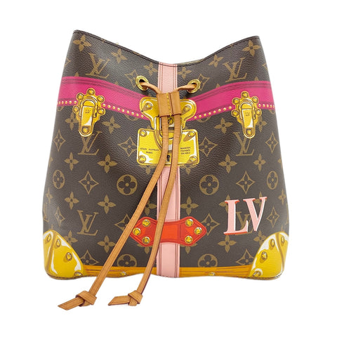 LOUIS VUITTON NeoNoe Summer Trunk Collection Shoulder Bag Brown WS30456