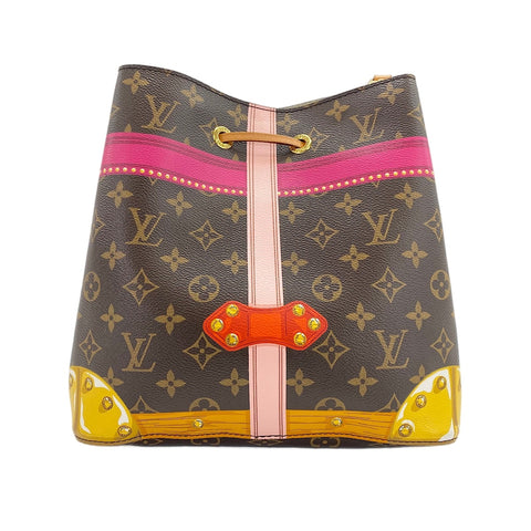 LOUIS VUITTON NeoNoe Summer Trunk Collection Shoulder Bag Brown WS30456