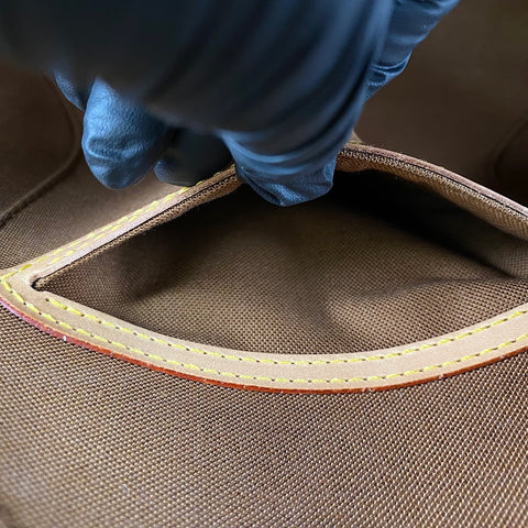 LOUIS VUITTON Ellipse MM Handbag Brown WS30457