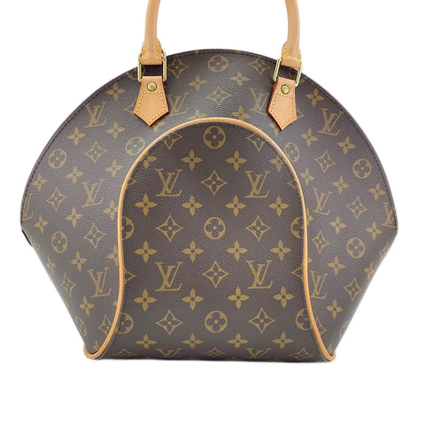 LOUIS VUITTON Ellipse MM Handbag Brown WS30457