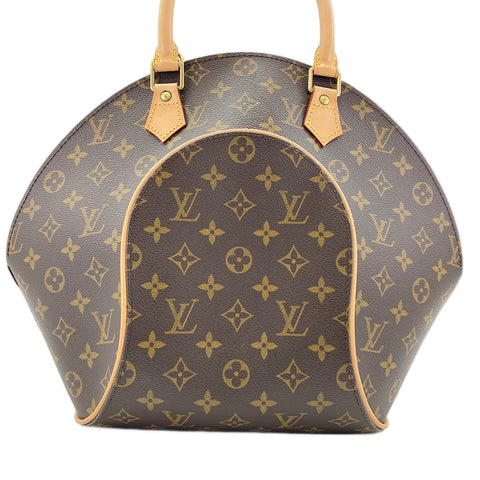 LOUIS VUITTON Ellipse MM Handbag Brown WS30457