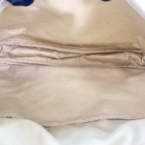 LOUIS VUITTON Saumur 30 Shoulder Bag white WS30460